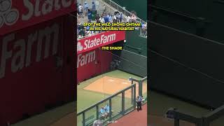 Shohei Ohtani Finds the Only Shade in Kansas City