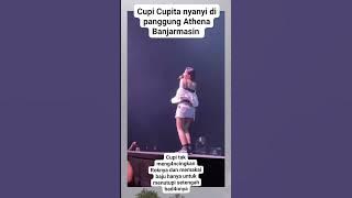 Cupi cupita nyanyi di panggung Athena banjarmasin #trending #shorts #artist #selebriti