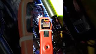 Magnum CSW2012 HX inverter input DC voltage at moment of shutdown