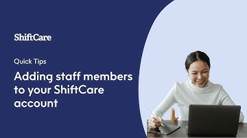 Adding Staff Members to your ShiftCare account