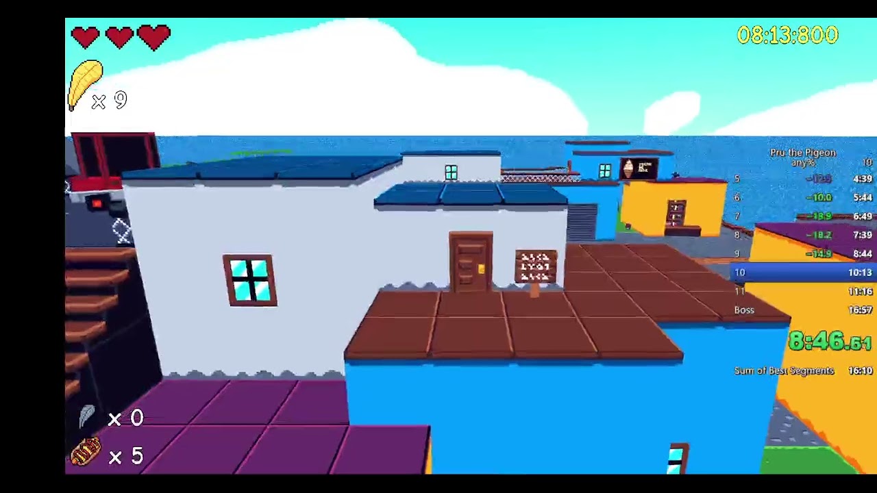 Pru the Pigeon Any% in 