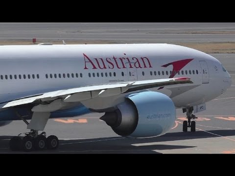 Austrian Airlines 777-2Z9ER [OE-LPC] Taxi and Takeoff from Tokyo Narita ᴴᴰ