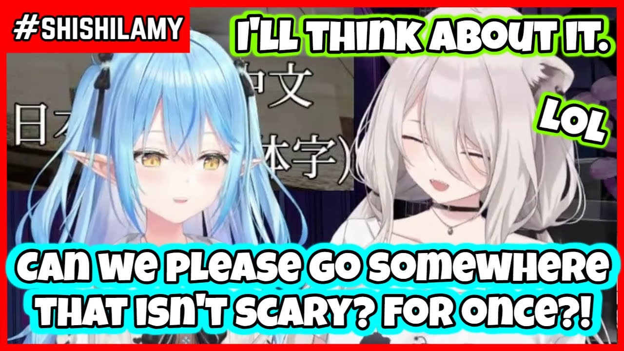 Botan Won't Stop Taking Lamy On Scary Dates [ShishiLamy Horror]