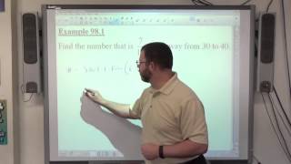 Algebra II Example 98.1