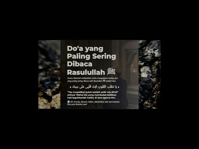 Do'a Yang Paling Sering Dibaca Rasulullah #dakwah #dakwahislam #fyp #viral #viralvideo #shorts class=