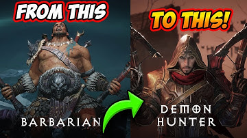 Exactly How Class Change Works Barbarian to Demon Hunter| Diablo Immortal