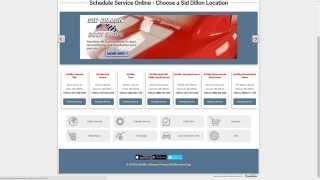 How to Schedule Service, Find Parts, and Accessories at SidDillon.com