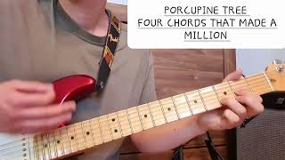 Porcupine Tree - Four Chords that made a Million | Easy Guitar Lesson