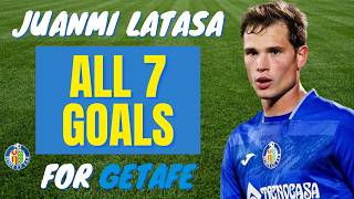 Juanmi Latasa - ALL 7 GOALS FOR GETAFE CF | Skills & Highlights
