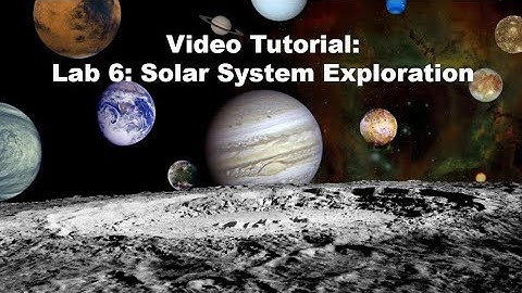 Video Tutorial for Lab 6