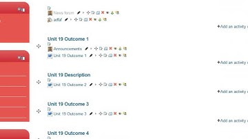 Tidy up your Moodle Course Page and add a Weblinks block