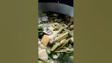Laing Or Ginataang Gabi Ulam Namin Sa Kabundukan At Sahog Seashell Galing Sa Laot 