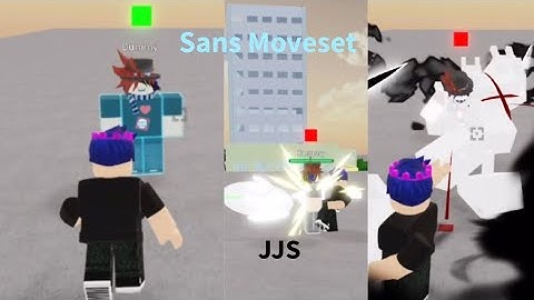 [SKILL BUILDER] Sans Moveset In JJS