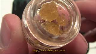 DABSTRACT Live Resin Tropicana Cookies Trep Sugar