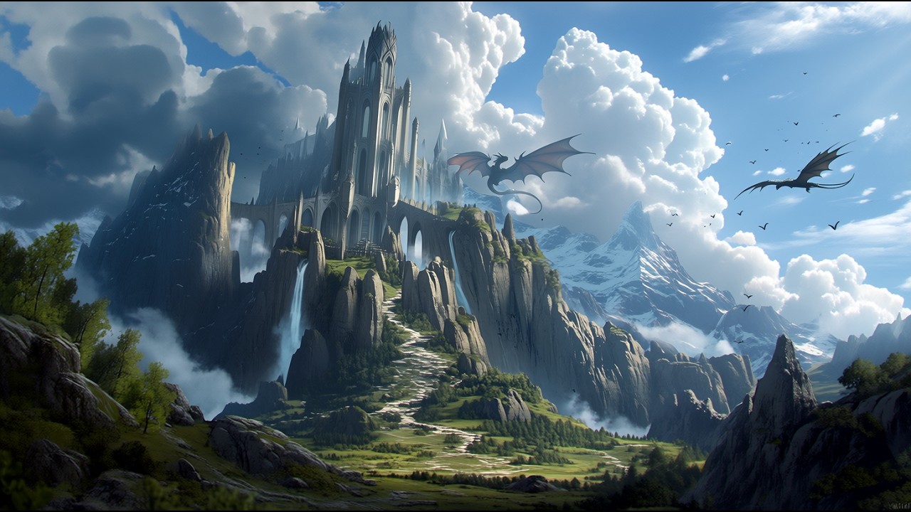 Dragon Temple of the Ancient Druids 🐉 Epic Celtic Fantasy Ambience | Mystical Dragon Magic