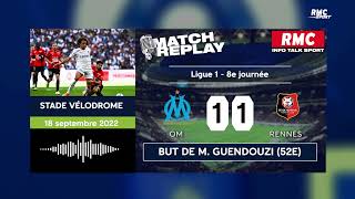 Ligue 1 : L'OM, freiné par Rennes, prend la tête provisoirement (avec les commentaires RMC)