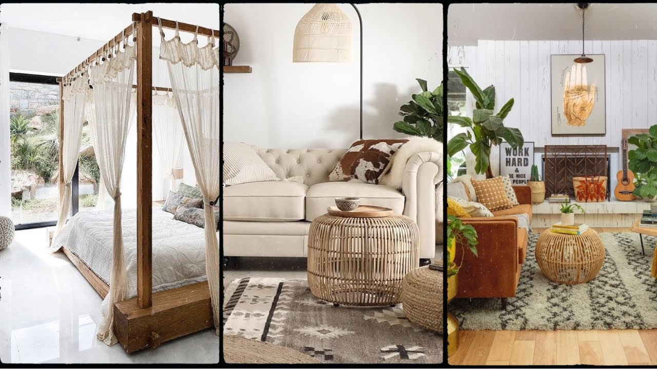 Very Beautiful Boho Suggestions To Transform Your Home - YouTube