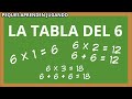 La tabla del 6 para niños  La multiplicación y la suma  Video de Peques Aprenden Jugando