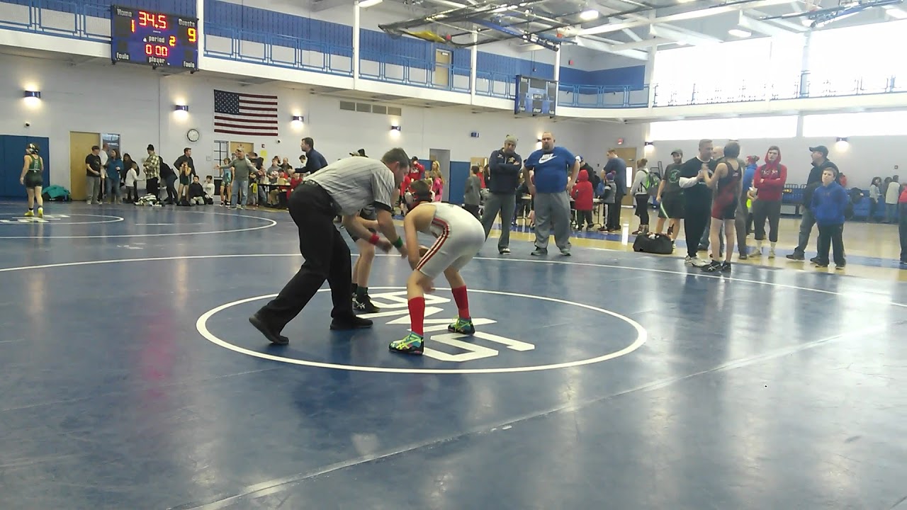 2018 Wrestling Ravenna tourn Match 1 YouTube