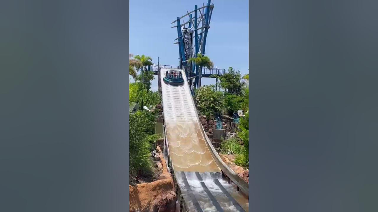 wet ride Sea World Orlando Florida #seaworld #orlando #florida #usa #waterride #fun #ride