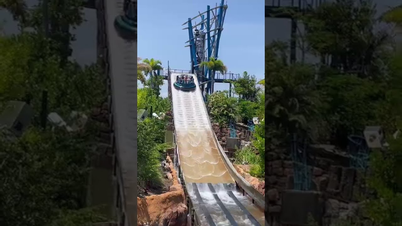 wet ride Sea World Orlando Florida 