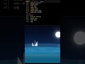 Relaxing CSS Ocean 🌊🌊 #coding #asmr