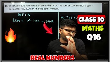The LCM of two numbers is 14 times their HCF. The sum of LCM and HCF is 600. If one number is 280, t