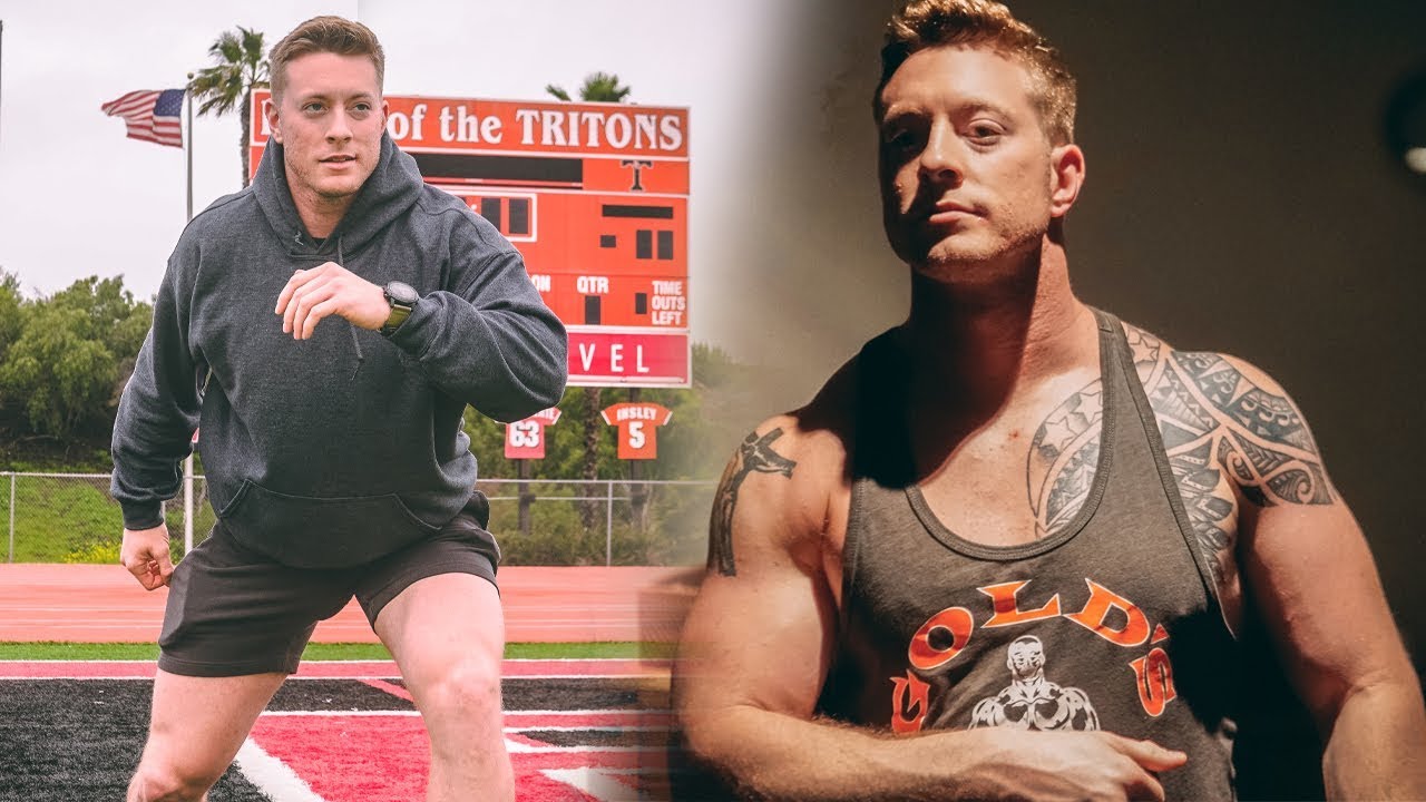 Sprinting A 40 Yard Dash At 245 Pounds My Heaviest Weight Ever YouTube