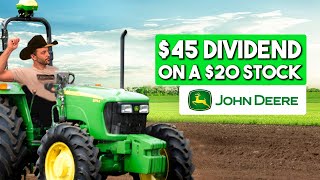 Deere & Company $DE : 2,000% Growth with Massive Dividend Yield.