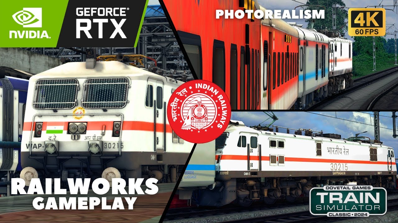 Indian Railway Train Simulator Full Journey on 12437  Rajdhani Express from Secunderabad to Kazipet