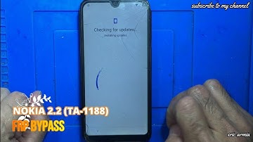 NOKIA 2.2 || TA-1188 || FRP UNLOCK /BYPASS GOOGLE ACCOUNT LOCK ANDROID 11 || SCREEN LOCK SOLUTION