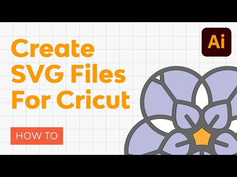 How To Make Svg Files For Cricut In Illustrator