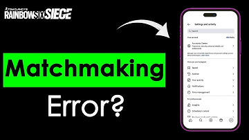 NEW! HOW TO FIX MATCHMAKING ERROR IN RAINBOW SIX SIEGE 2025! (FULL GUIDE)
