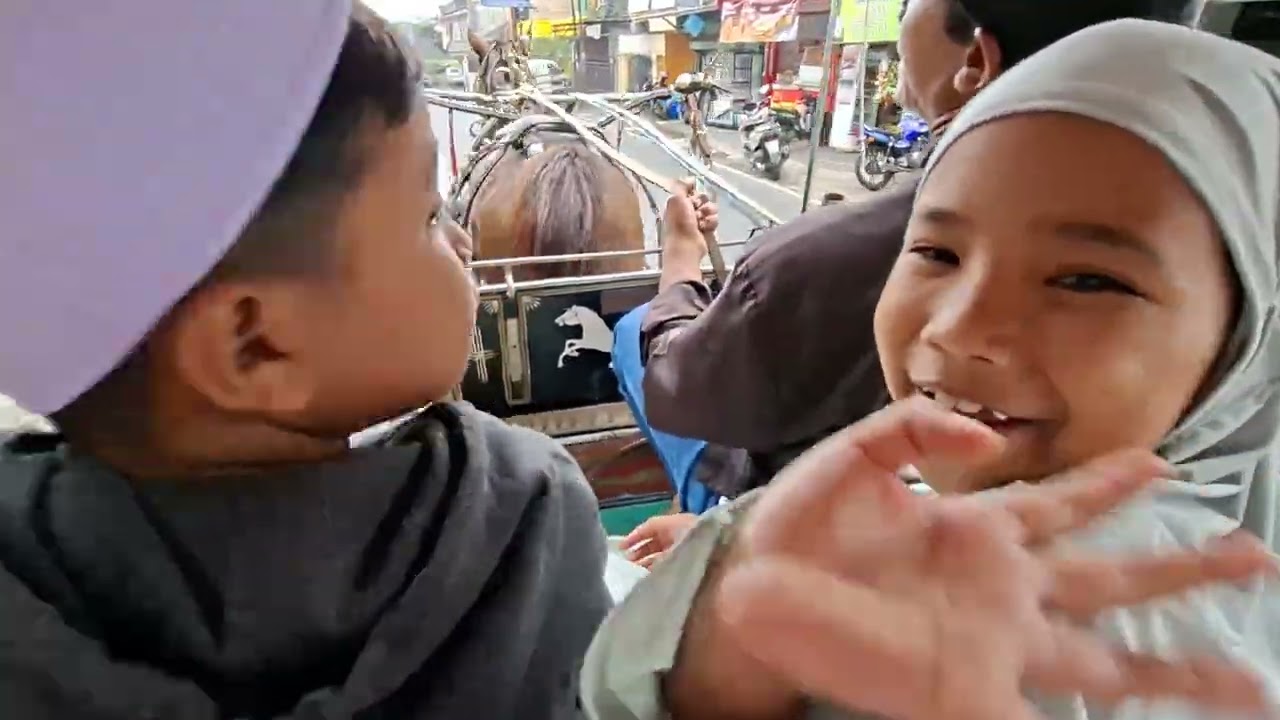 Naik delman alun alun batu #part3