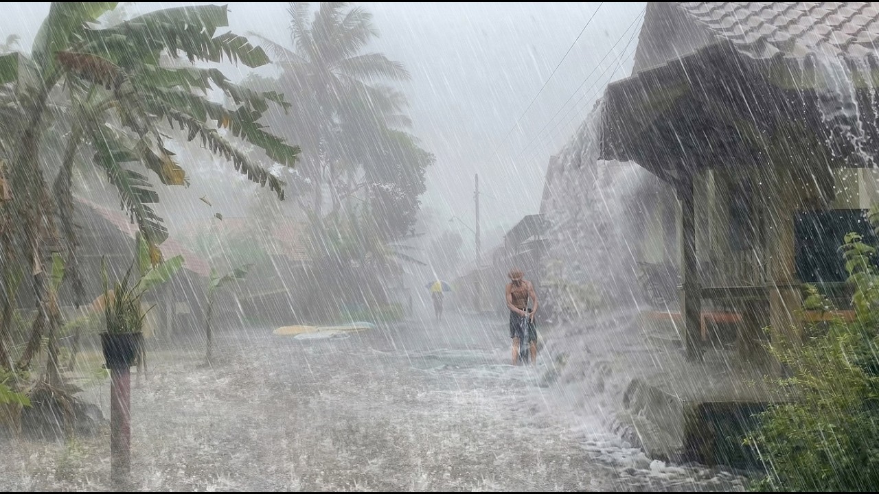 RAINSTORM FOR WHEN YOU NEED PEACE MORE THAN ANSWERS 🌧️💔 Peaceful Night Sounds | Overcome insomnia