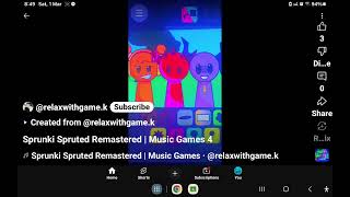Sprunki Spruted Remastered Music Games 4
