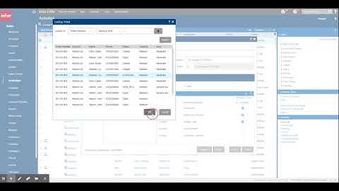 Infor CRM - 8.4.04 Activities