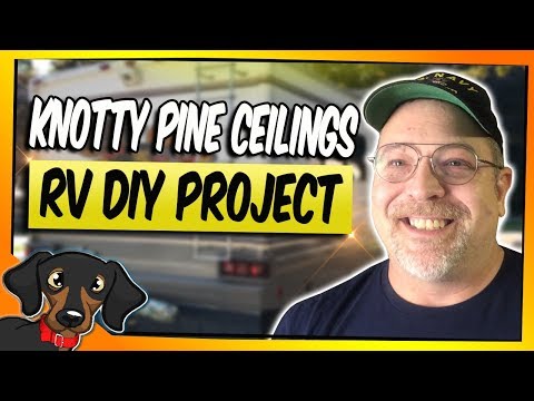 Simple RV Remodeling - Knotty Pine DIY install in our RV #66