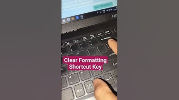Clear Formatting Using Shortcut Key In Google Sheet #googlesheets #shortcutkeys #mbjareclasses