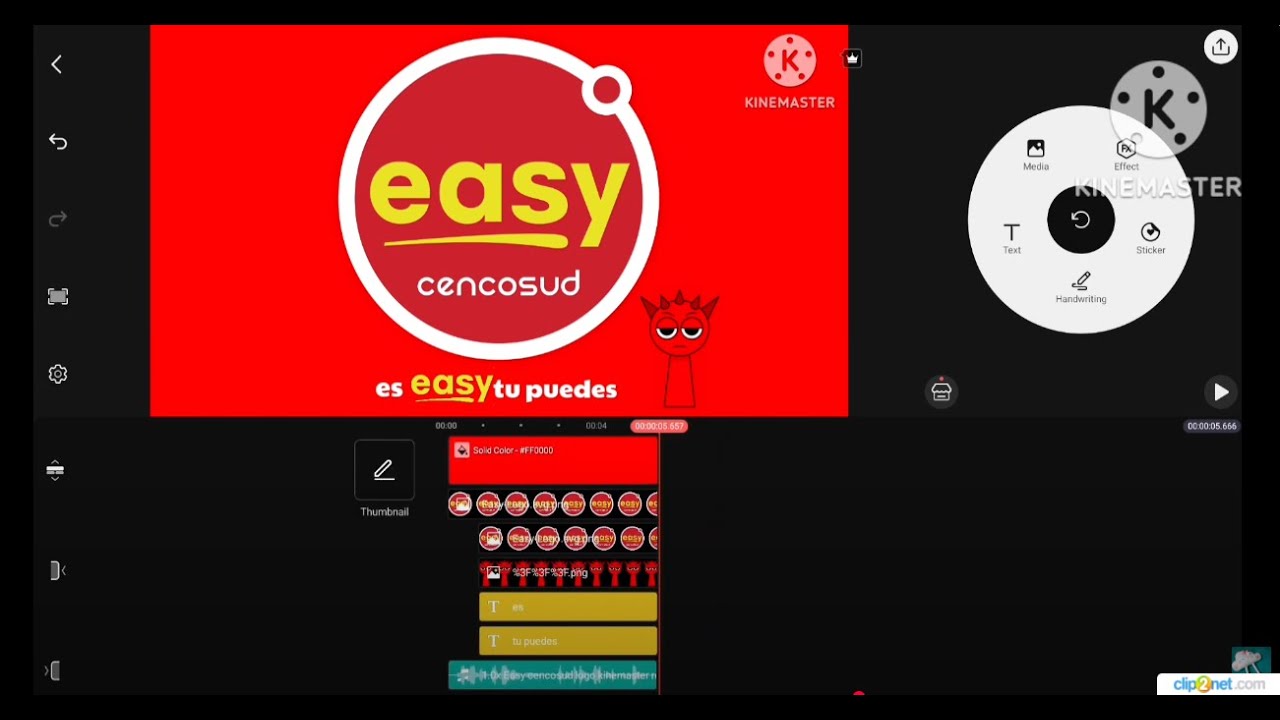 Easy Cencosud Logo Remake Kinemaster Speedrun x3 Speed@WAGDHN2025