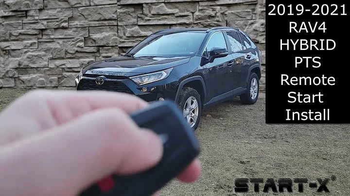 Start-X Remote Start Install, Rav4 2019-2021 Hybrid PTS