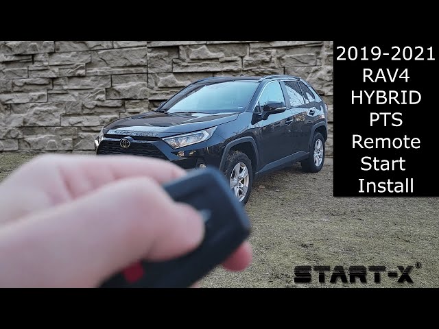 Start-X Remote Start Install, Rav4 2019-2021 Hybrid PTS