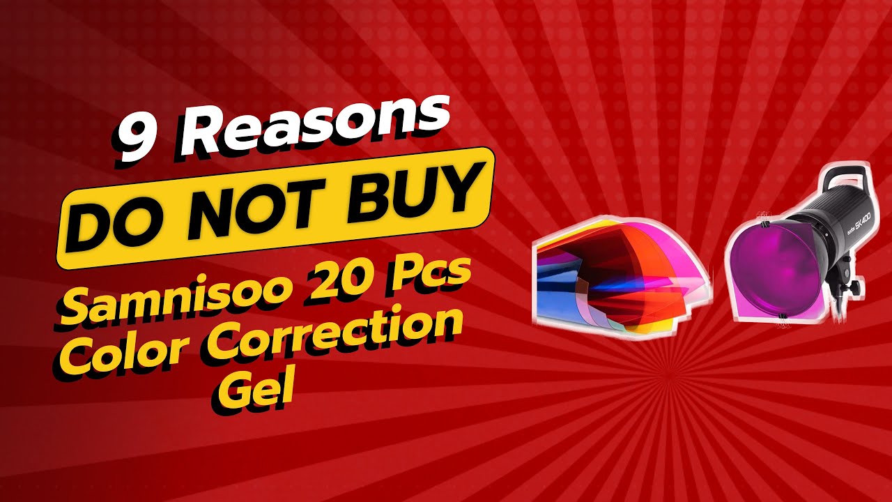 SAMNISOO 20 Pcs Color Correction Gel | 9 Reasons NOT to Buy 😱