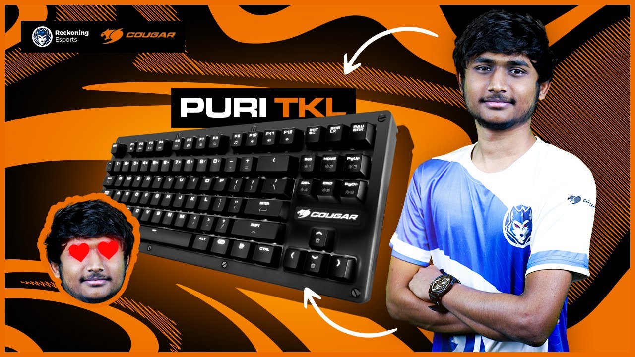 Cougar Puri TKL Keyboard with 