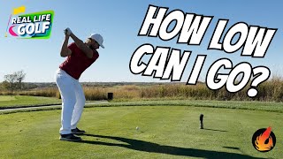 How Low Can I go? Quick 9 Holes at Firekeeper Golf Course