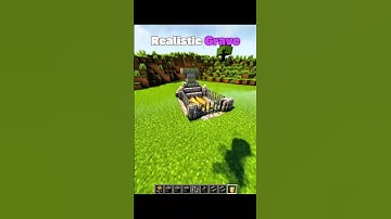 Realistic Grave Build in Minecraft (How’s this? 😳)
