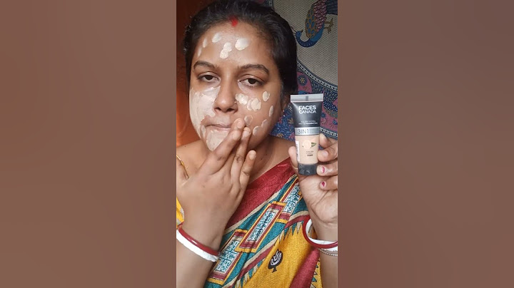 Faces Canada 3 in 1 foundation #ytshorts #shortvideo
