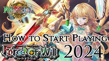 The Year of New Adventures! How to Start Playing Force of Will (TCG) in 2024!