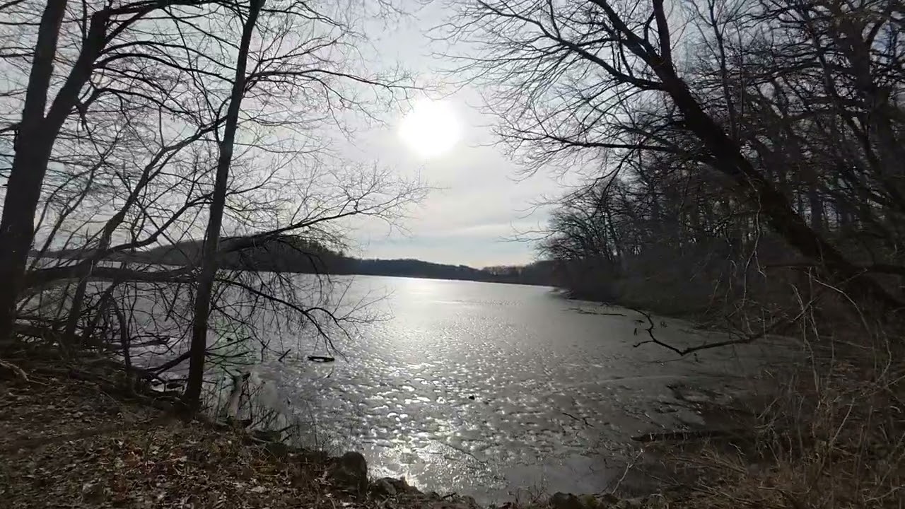 #2 Hike along Lake McBride February part 2