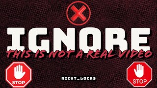 How to open locks (false title) @NICVT_locks